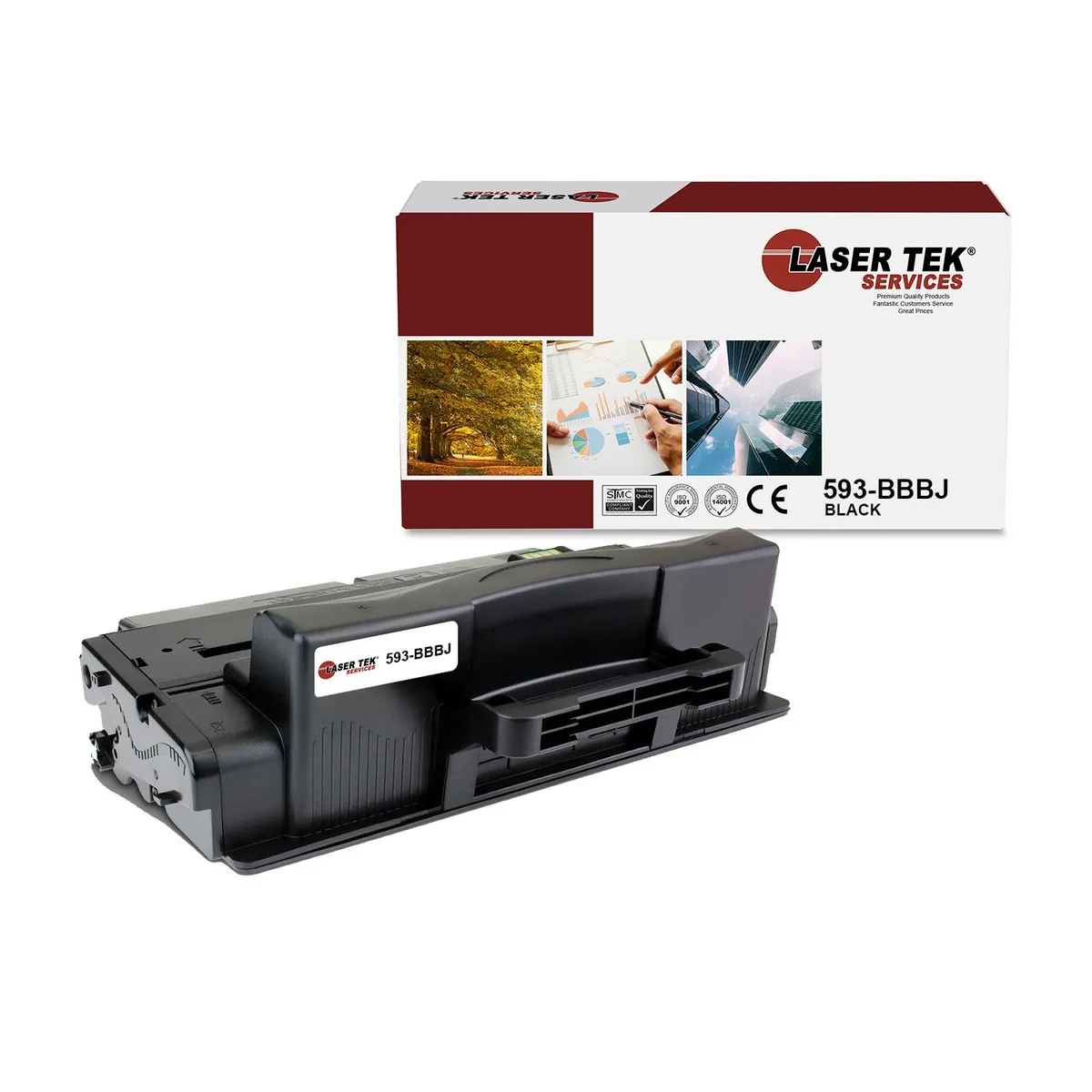 Laser Tek Services Laser Tek Services 593-BBBJ Black Toner Cartridge 10000 pages — product photo