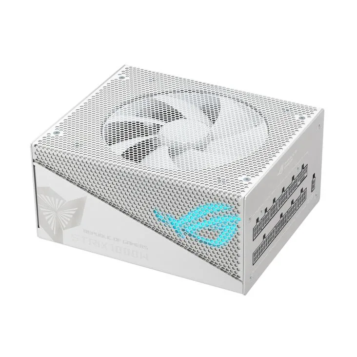 ASUS ASUS ROG STRIX 1000W Gold Aura Snow Edition power supply — product photo