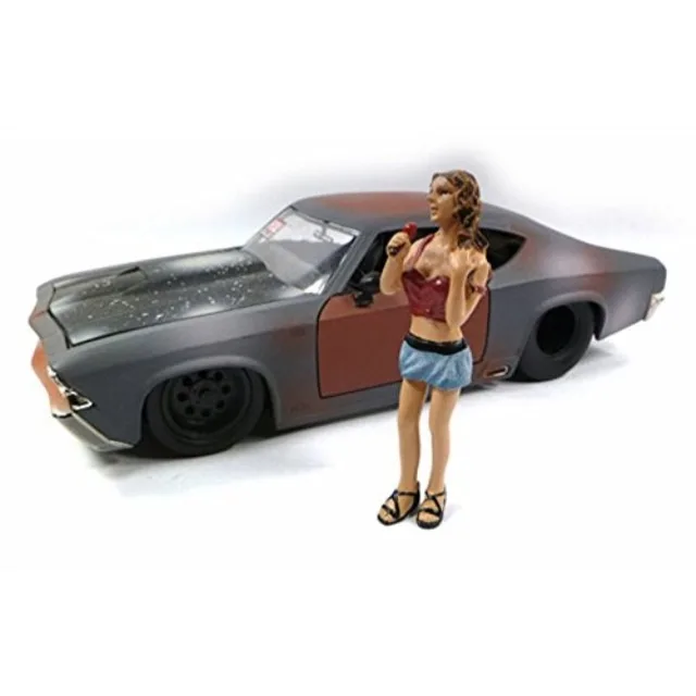 American Diorama American Diorama Look Out Girl Monica Figure 1:24 Scale — product photo