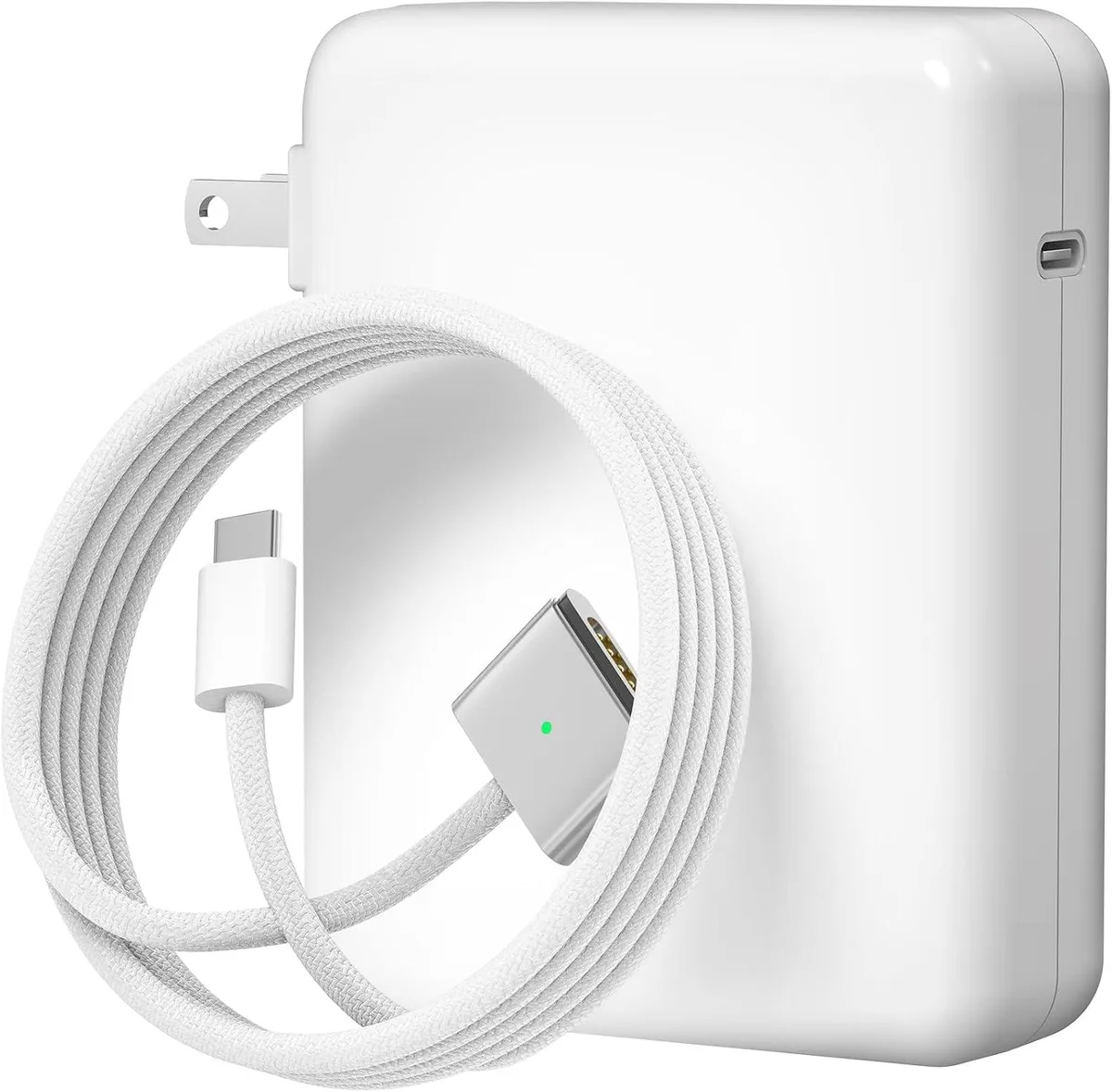 FLEANE FLEANE 140W ac adapter 6.6FT magnetic 3 cable for MacBook Pro 16 14 Air 15 13 2021-2025 — product photo