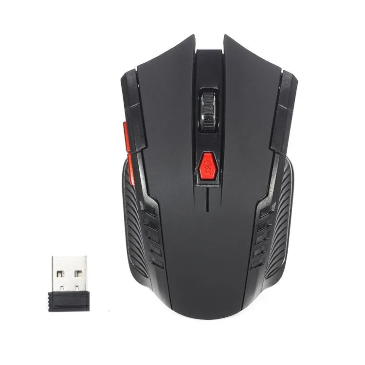 eForChina eForChina 6-Key 2.4G Wireless Mouse 1600DPI Black — product photo