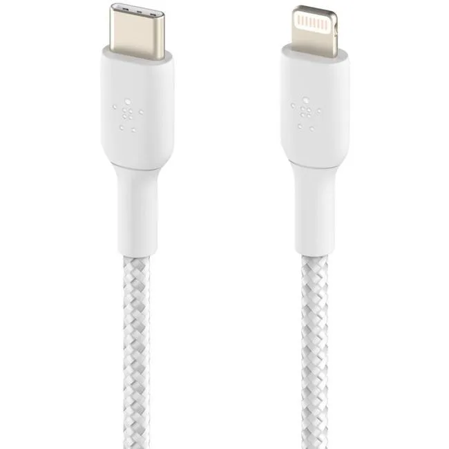 Belkin Belkin CAA004bt2MWH BOOST CHARGE USB-C to Lightning Cable 2.0 m White — product photo