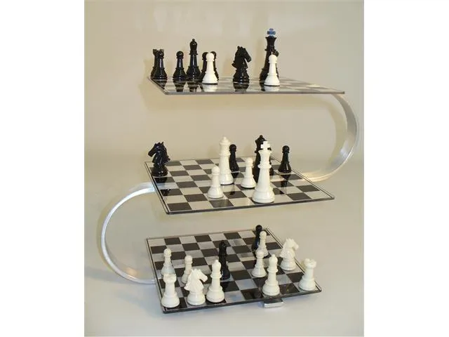 John N. Hansen Co. John N. Hansen Co. JH529 Strato Chess 3D game 12 high — product photo