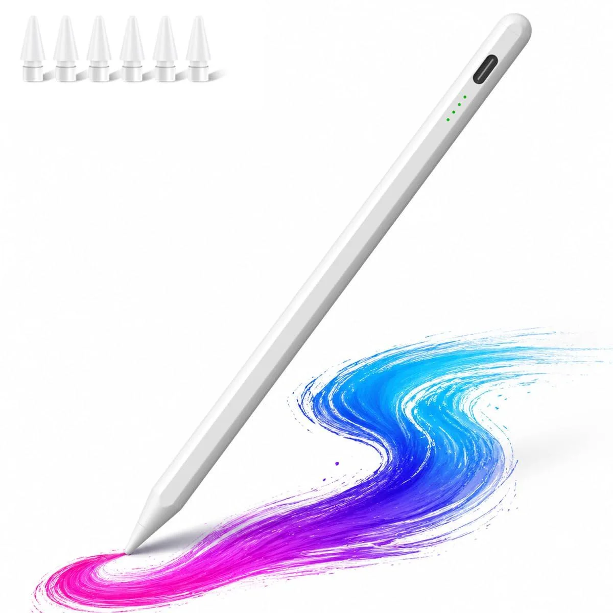  Sluoch Stylus for iPad 2018-2026 White — product photo