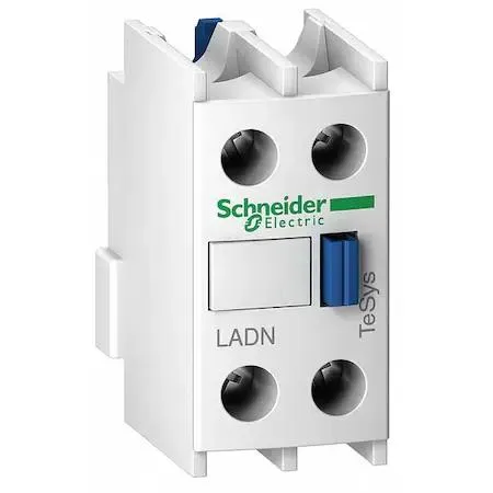 Schneider Electric Schneider Electric LADN02 Auxiliary Contact Block 0NO/2NC 10 A 690V AC IP20 — product photo