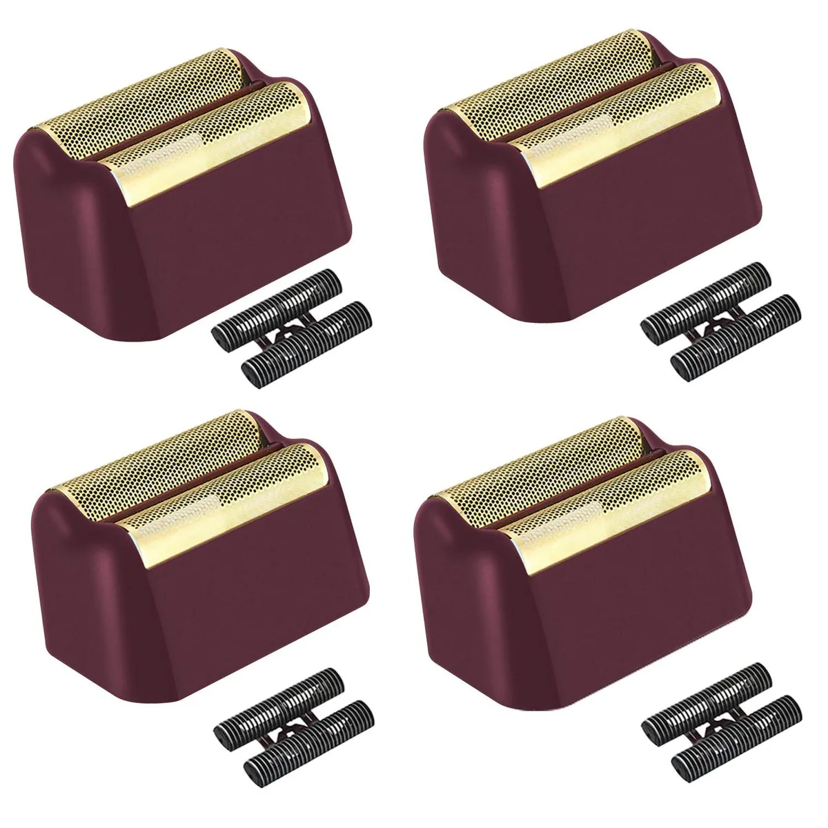 TAURKENAM TAURKENAM 4-Pack Replacement Foil and Cutter Bar Assembly (Black) — product photo