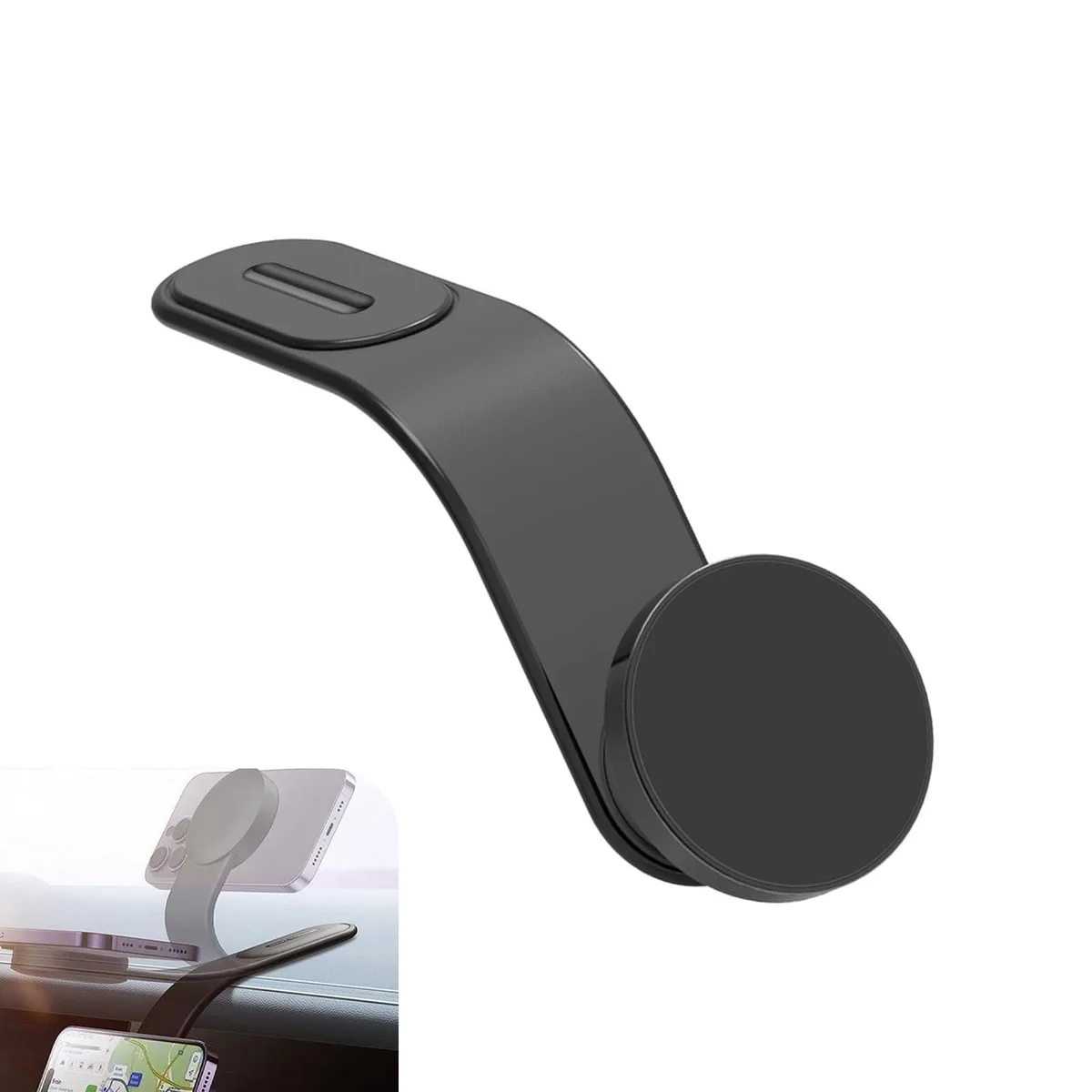  yorpyep YORSJZJ3232BL-1PC phone mount 360° rotatable black — product photo