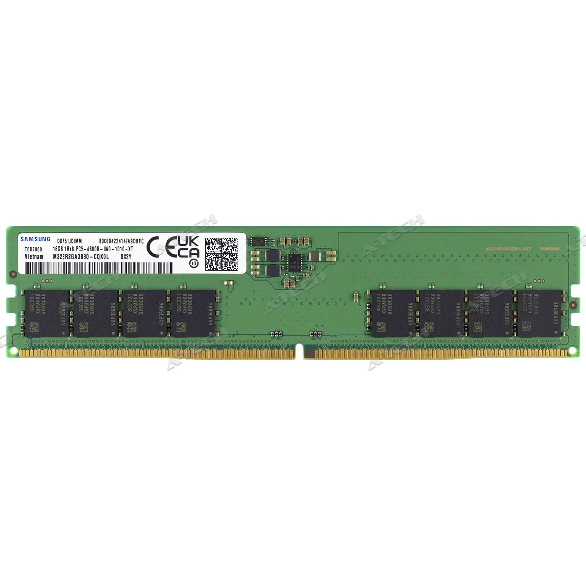 A-Tech A-Tech Supermicro Certified MEM-DR516L-SL01-UN48 Samsung M323R2GA3BB0-CQK 16GB DDR5 4800MHz — product photo