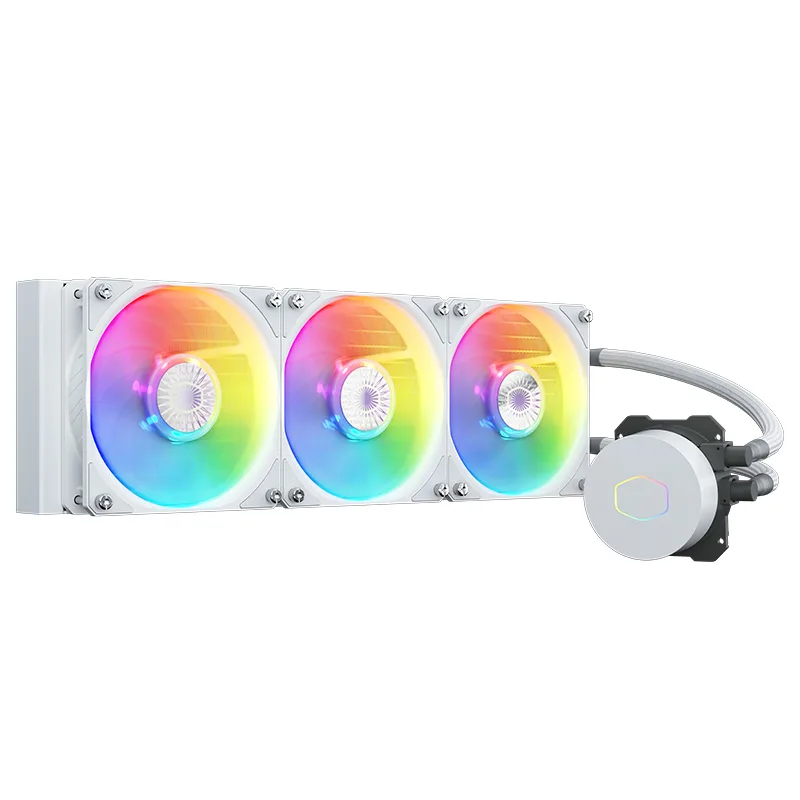 Cooler Master Cooler Master MasterLiquid B360 White Edition ARGB liquid cooler — product photo