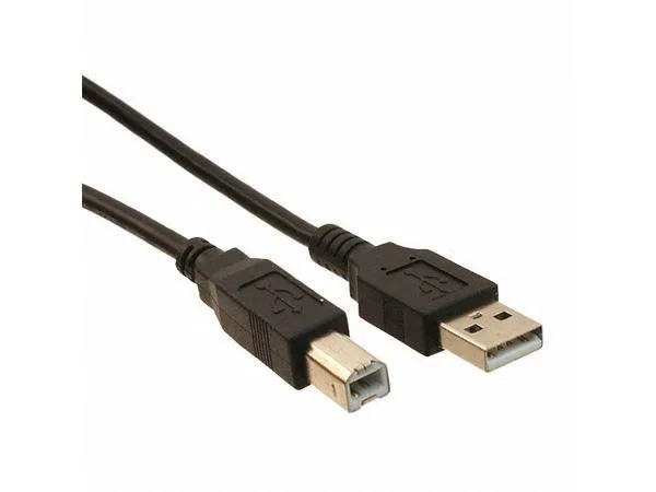 Unirise USA, LLC Unirise USA, LLC USB-AB-10F 10 ft USB 2.0 A to B male cable — product photo