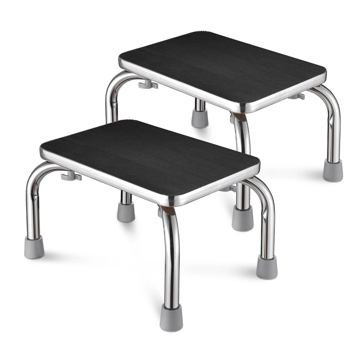Yescom USA, Inc. Yescom USA, Inc. Steel Step Stool Anti-Slip Platform Footstool 2 Packs — product photo