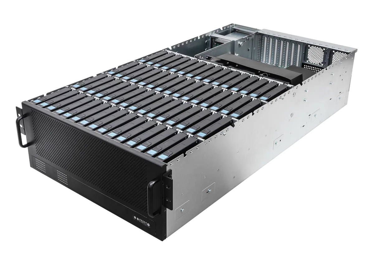 ASRock Rack ASRock Rack 4U60L8E-GENOA/2T barebone server 4U 60-bay 800W — product photo