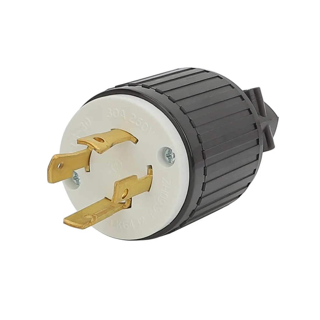 LORDWORLD LORDWORLD NEMA L15-30P 30A 250V Locking Plug 3-Pole 4-Wire Grounding — product photo
