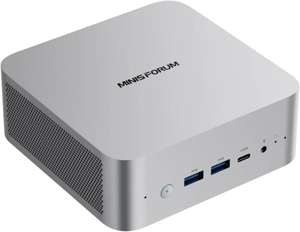 minisforum minisforum DeskMini Core Ultra 5 125H 32GB 512GB barebone mini PC — product photo