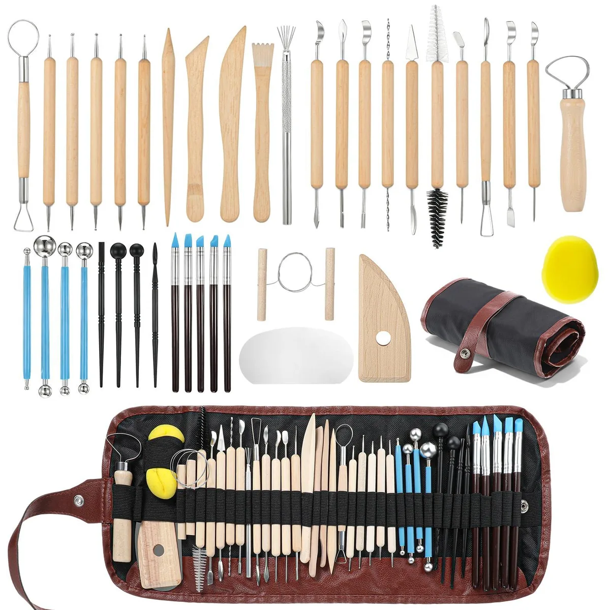 Meyeyaia 40 Pc Clay Sculpting Tool Set 5238EZKL0360 — product photo