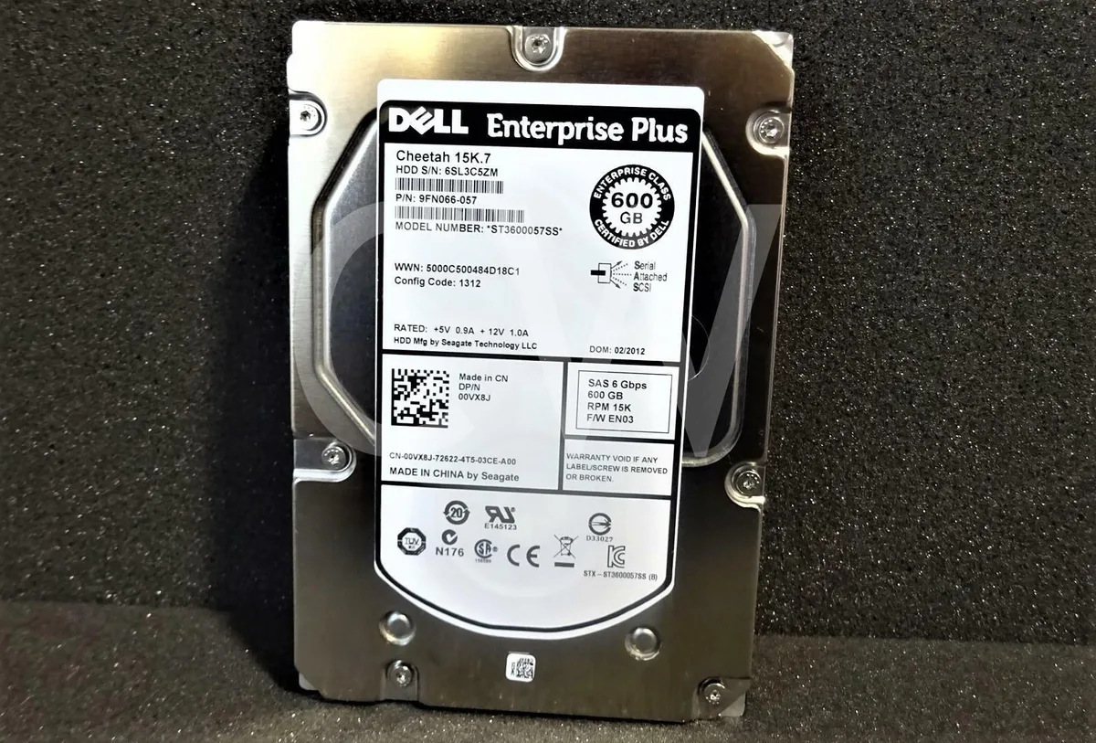 DELL DELL 600GB 15000RPM 3.5" SAS 6Gb/s ST3600057SS — product photo