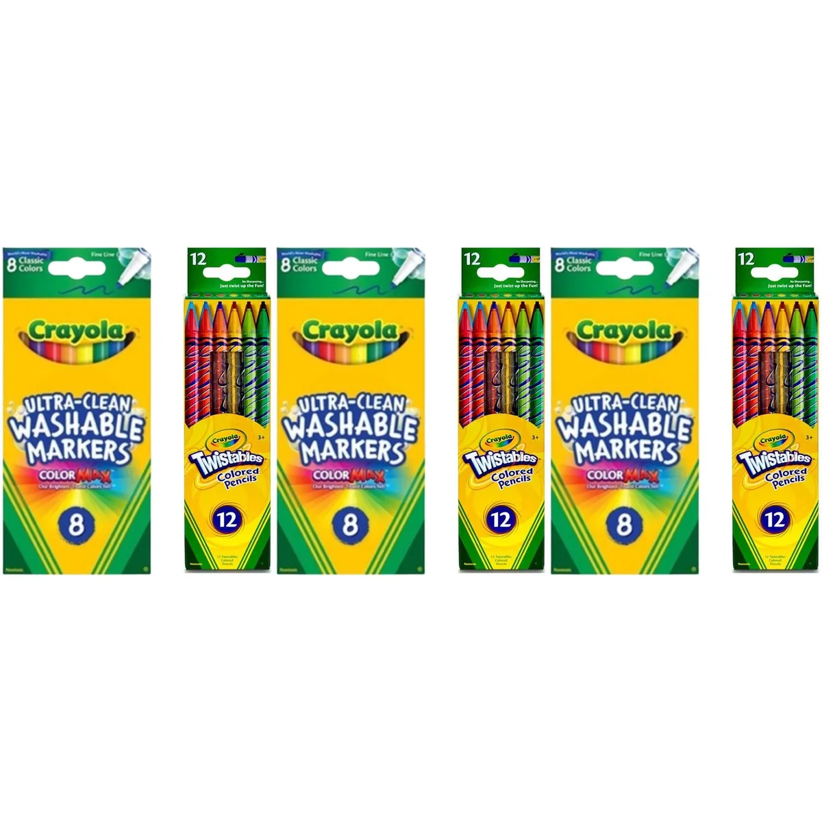 Crayola Crayola SP-53653610398014 illustration set 24 markers 36 pencils — product photo
