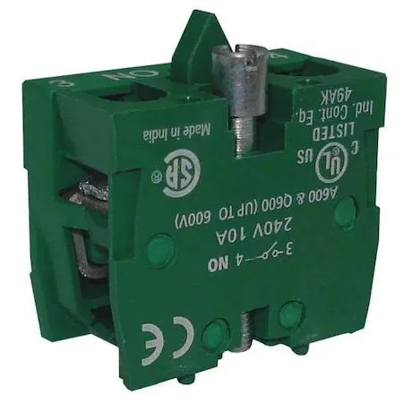 Dayton Dayton 32W280 Contact Block 10A 600V 22mm — product photo