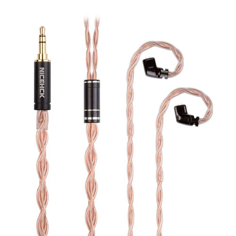 LORDWORLD LORDWORLD GCT5 IEM Cable 5N Copper 3.5mm QDC — product photo