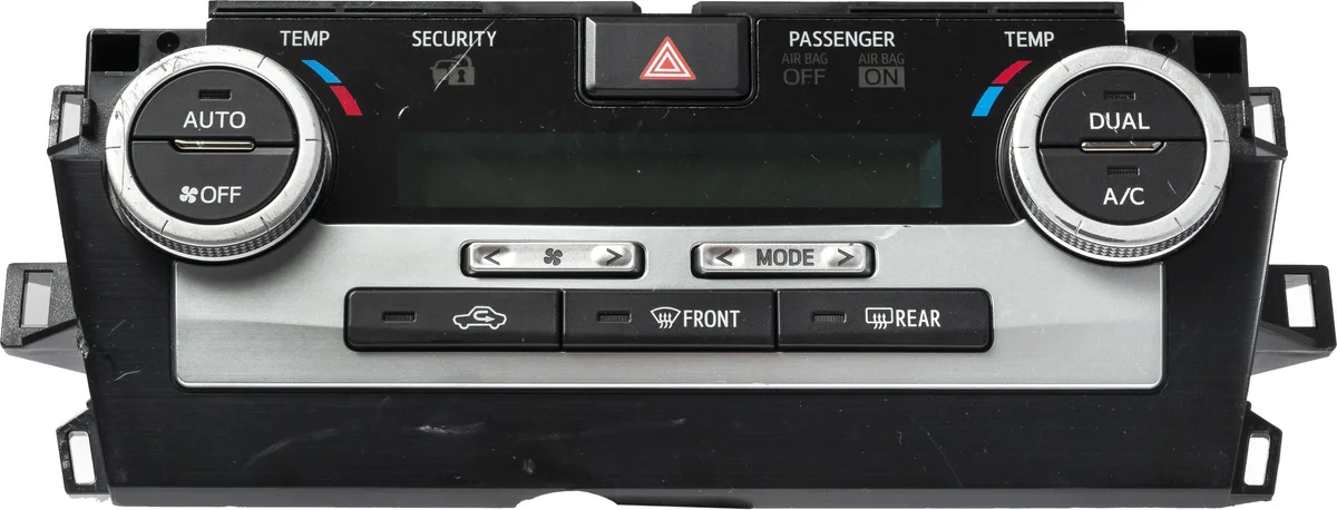 1 Factory Radio 1 Factory Radio Temperature Climate Control Panel 55900-06370 2012-2014 Toyota Camry — product photo