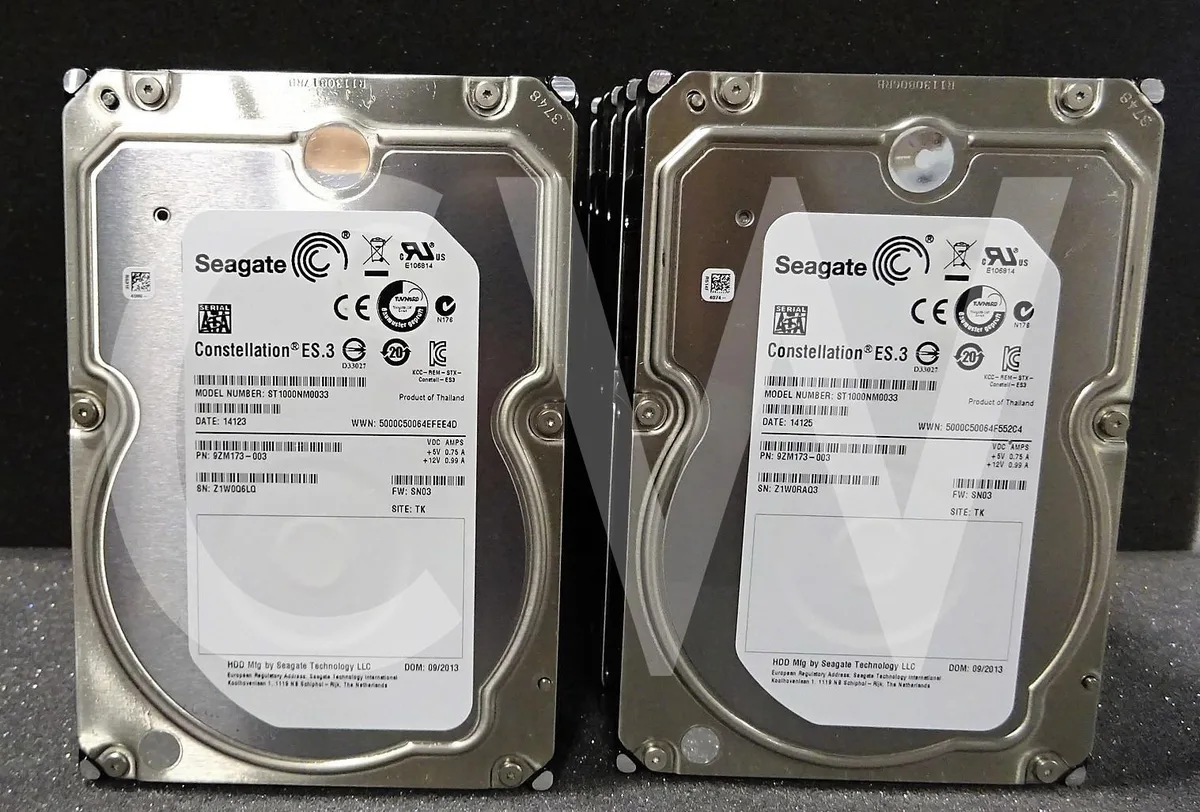 Seagate Seagate ST1000NM0033 1TB 7200RPM 128MB 3.5" SATA internal hard drive — product photo
