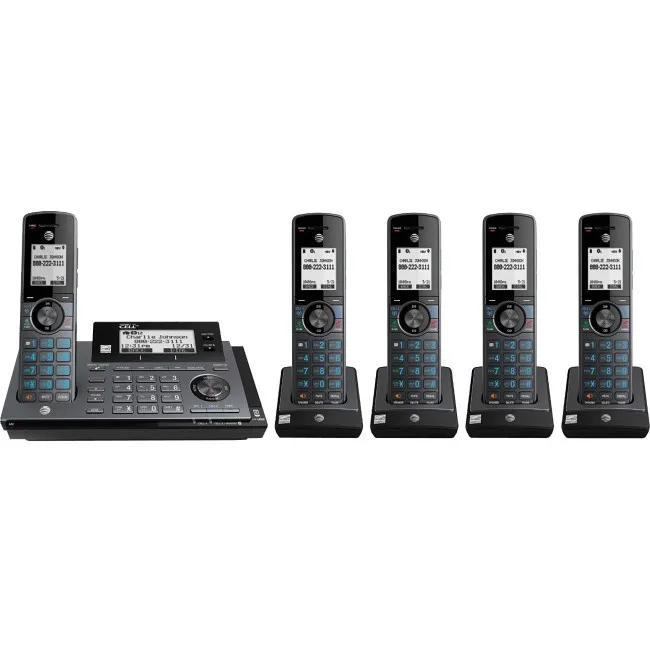AT&amp;T AT&amp;T CLP99587 DECT 6.0 telephone system 5 handsets — product photo
