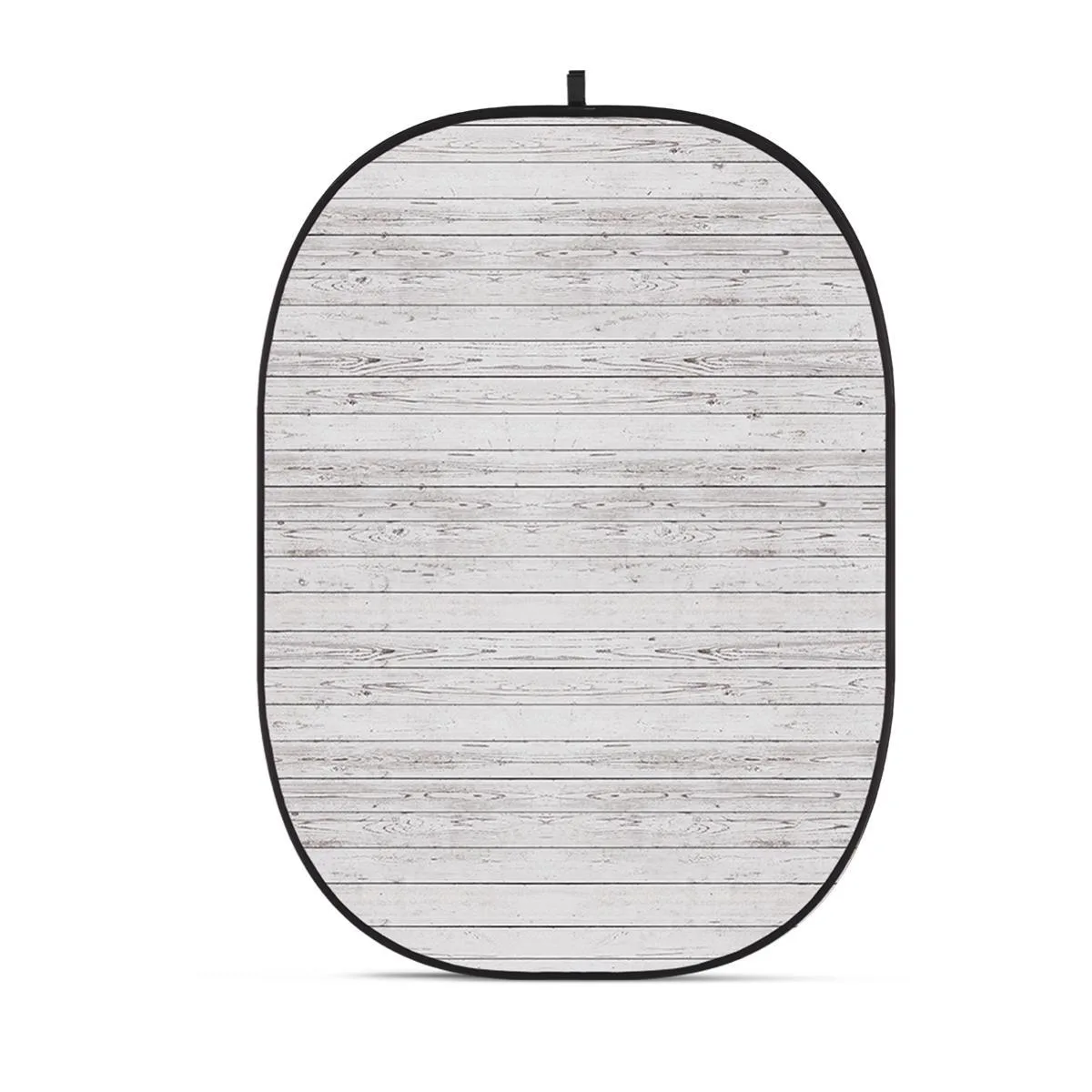 Glow Edge Glow Edge CBA-WW0007 5x6.5' Fabric Collapsible Backdrop Wooden Wall — product photo