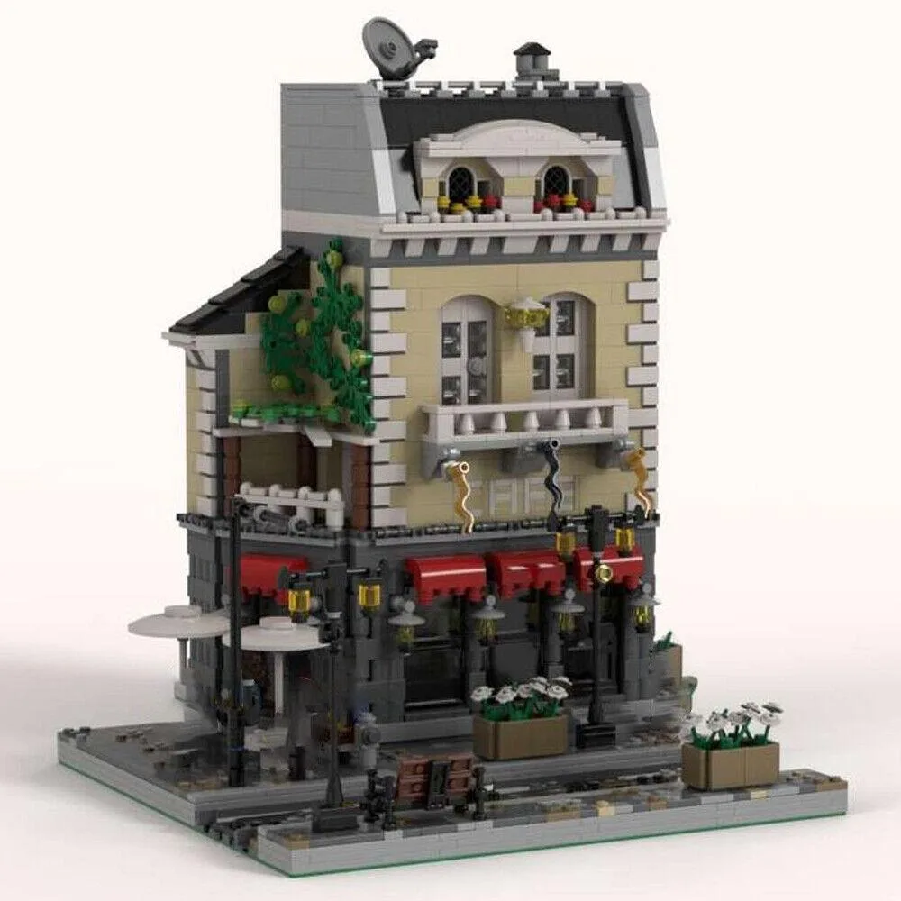 ZITIANYOUBUILD ZITIANYOUBUILD MOC-39843 Modular Restaurant 1446 Parts — product photo