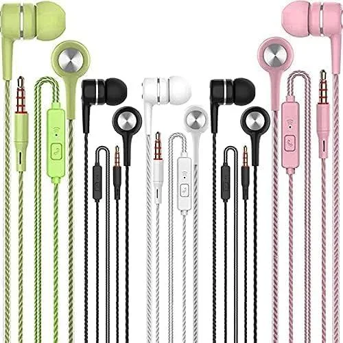 MAONO MAONO 5 Pack Wired Earbuds with Mic 3.5mm (K2) — product photo