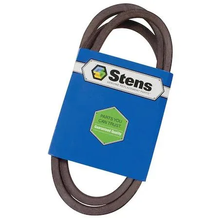 Transparent Stens OEM replacement belt for Wright Mfg equipment