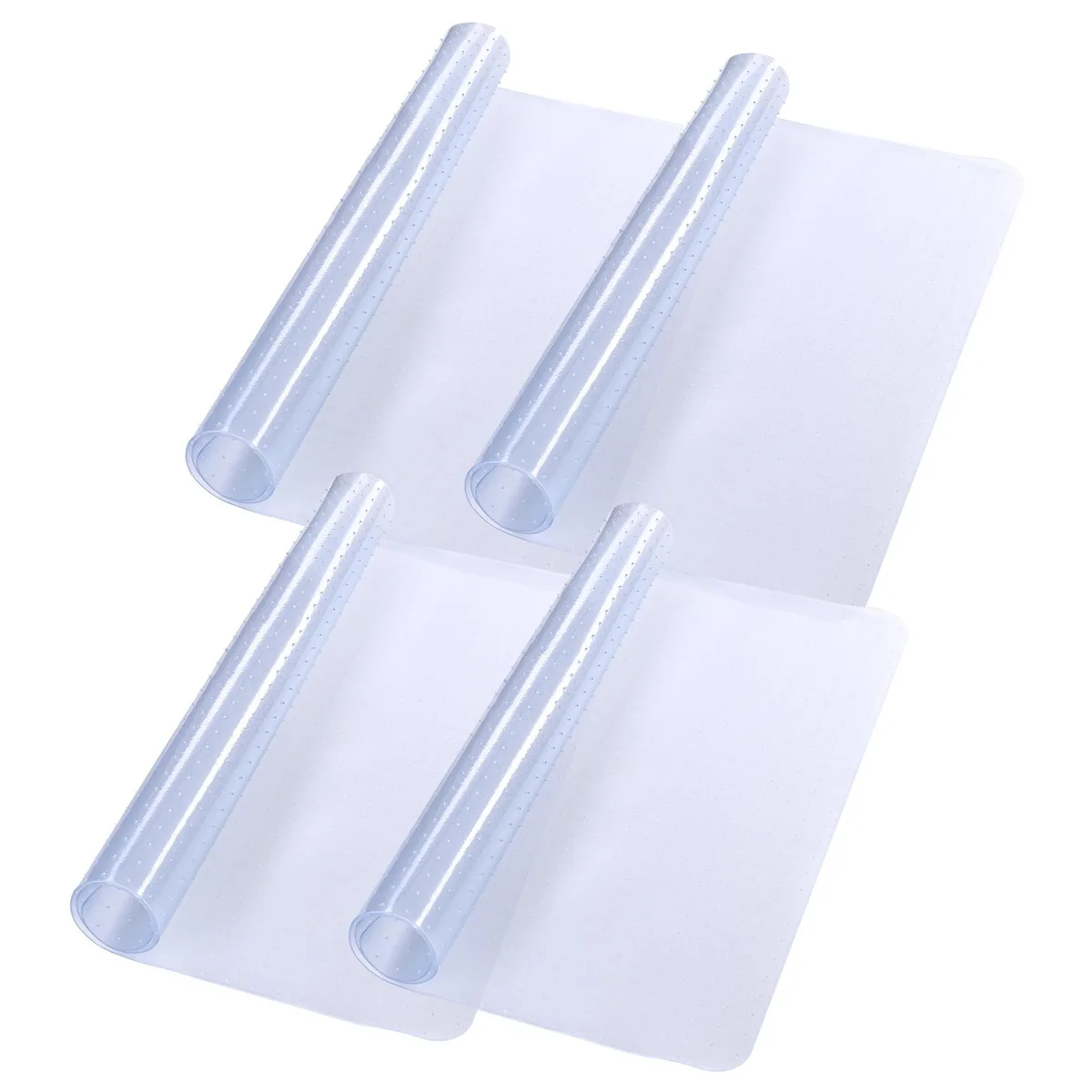 Yescom USA, Inc. Yescom Clear Office Chair Mat 48" x 36" 1/8" 4PCS office furniture — product photo