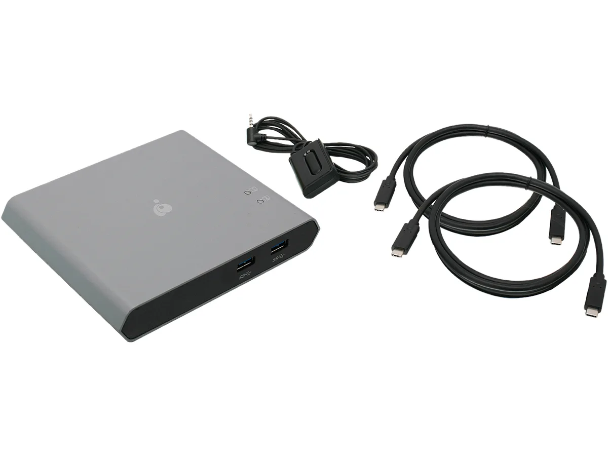 IOGEAR IOGEAR GUD3C04 2-Port USB-C KVM Switch — product photo