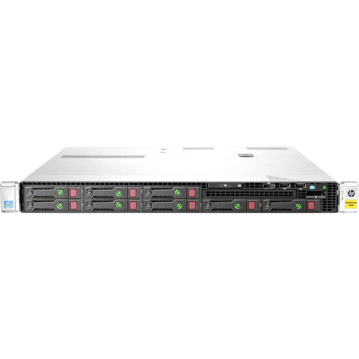 HP HP StoreVirtual 4330 1U SAN Server Xeon 2 GHz Quad-core 32GB 900GB SAS B7E18A — product photo