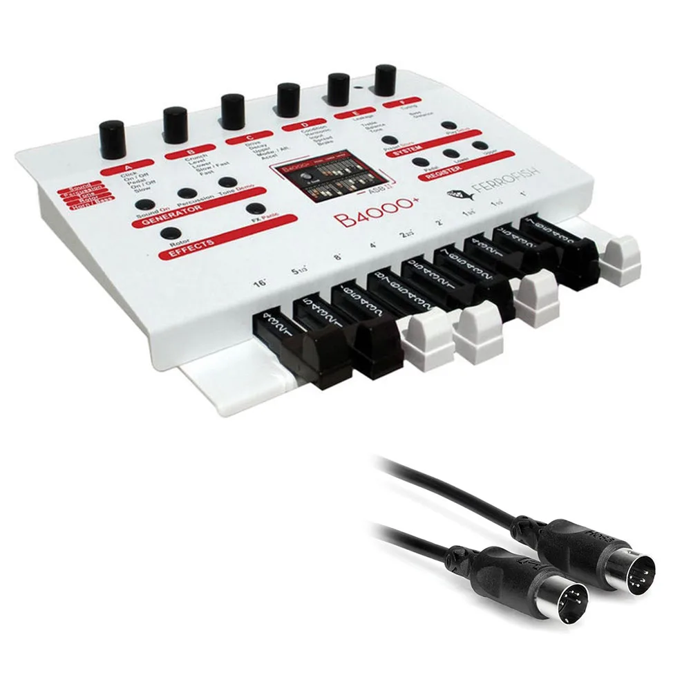 RME RME B4000+ MIDI Sound Module with Cable Bundle — product photo