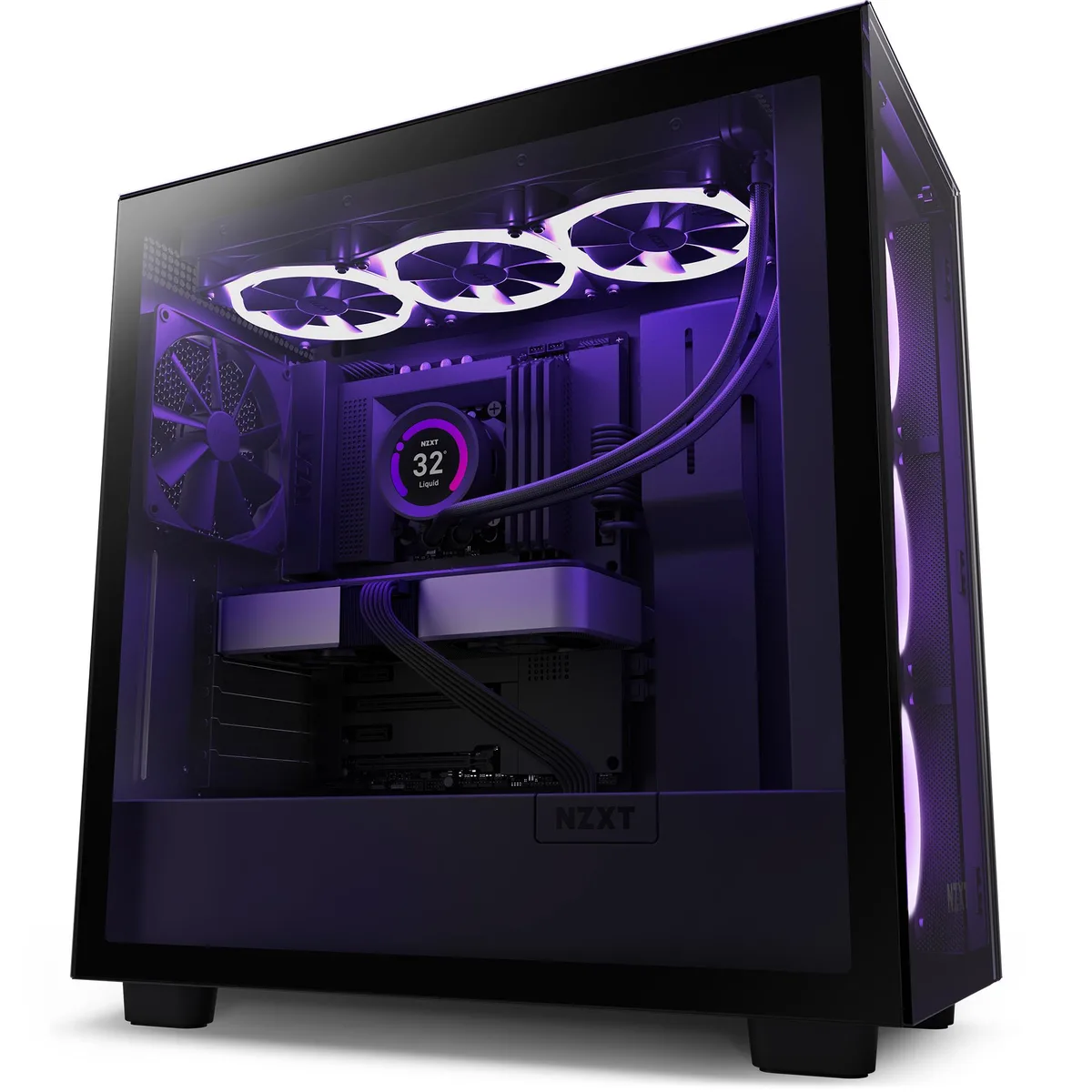 NZXT NZXT CM-H71EB-01 H7 Elite ATX Mid Tower PC Case Black — product photo