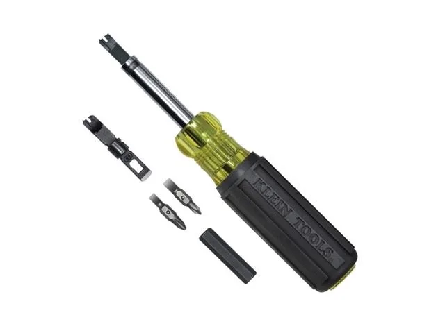 Klein Tools Klein Tools VDV001-081 8-in-1 Multi-Bit Screwdriver Nutdriver — product photo