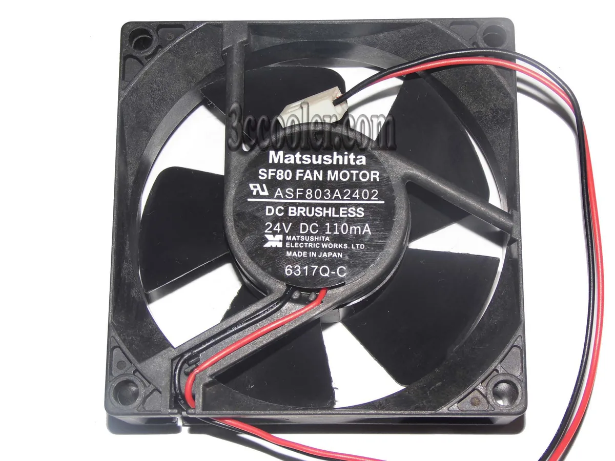 OEM Industries OEM Industries ASF803A2402 80mm 24V 2 Pin CPU cooler — product photo