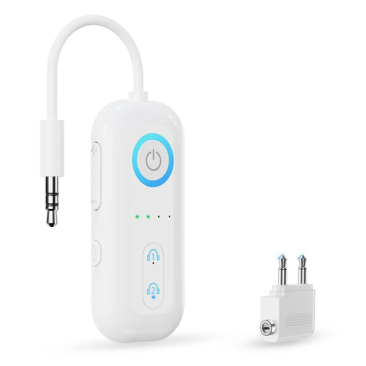 PYYUWF U8 Bluetooth 5.4 Transmitter Receiver White — product photo