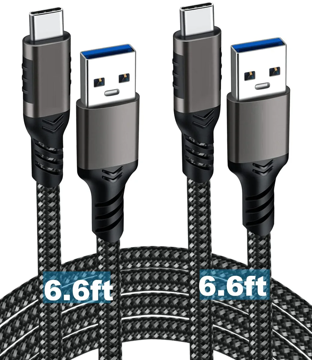 AUTYUE AUTYUE USB A to USB C Cable 2 Pack 3.3 ft 10Gbps 60W — product photo