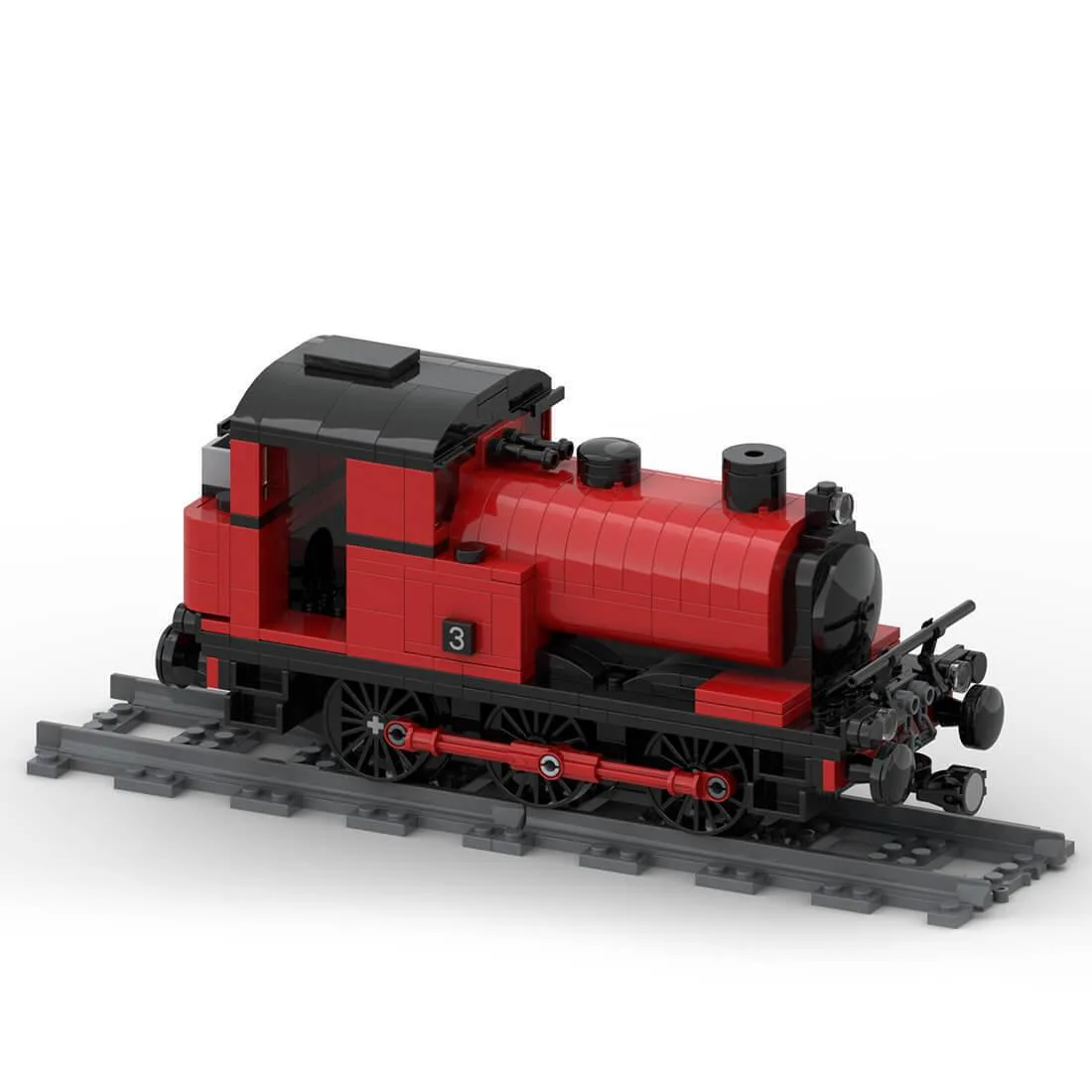 ZITIANYOUBUILD ZITIANYOUBUILD 513 MOC-42439 Saddle Tank Engine Educational Building Set — product photo