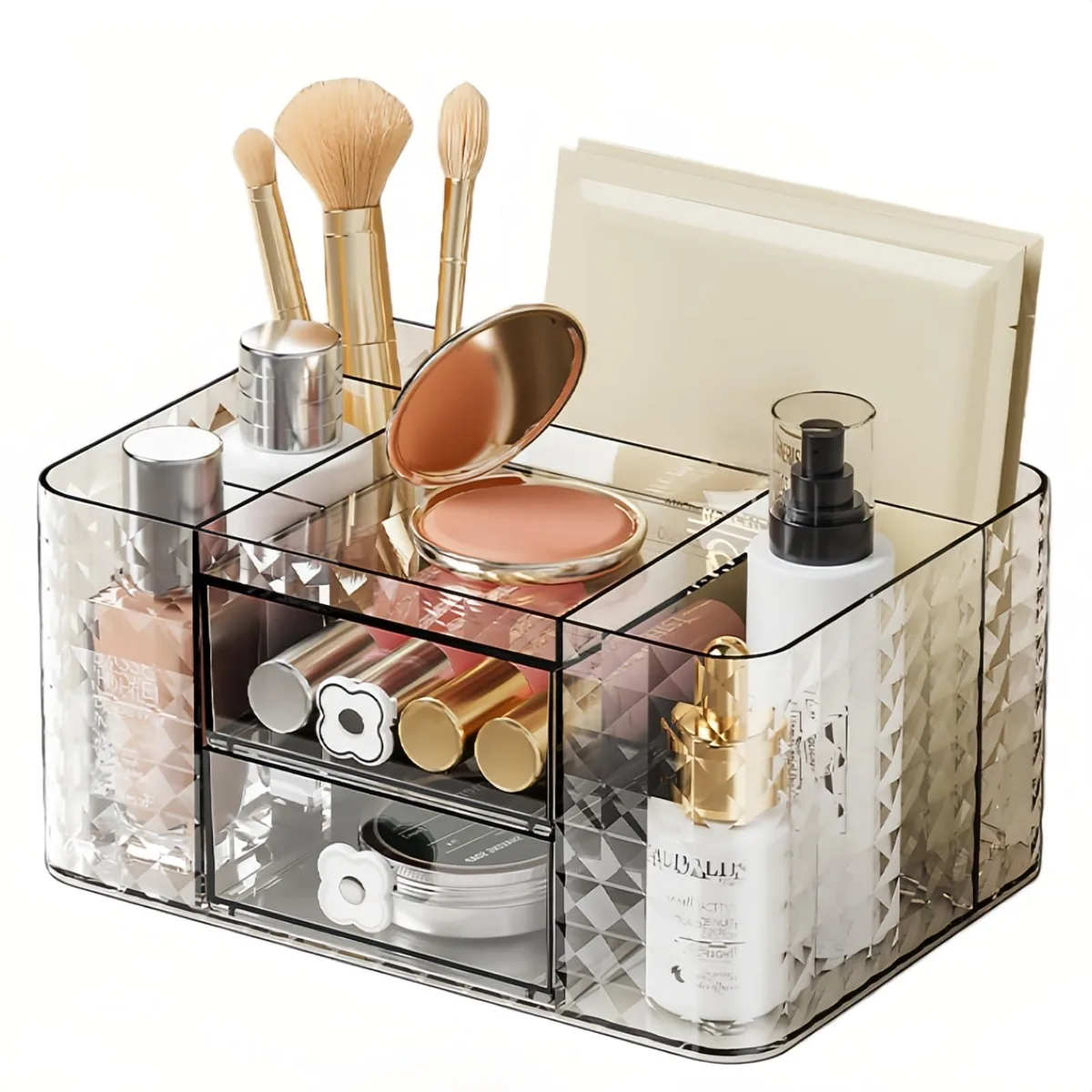  Decolav W3220 Bath Storage Black 14.33in W x 12.83in H x 9.06in D — product photo