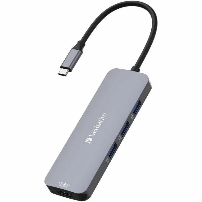 VERBATIM VERBATIM 32151 USB-C Pro Multiport Hub CMH 08 8 Ports Docking Station — product photo