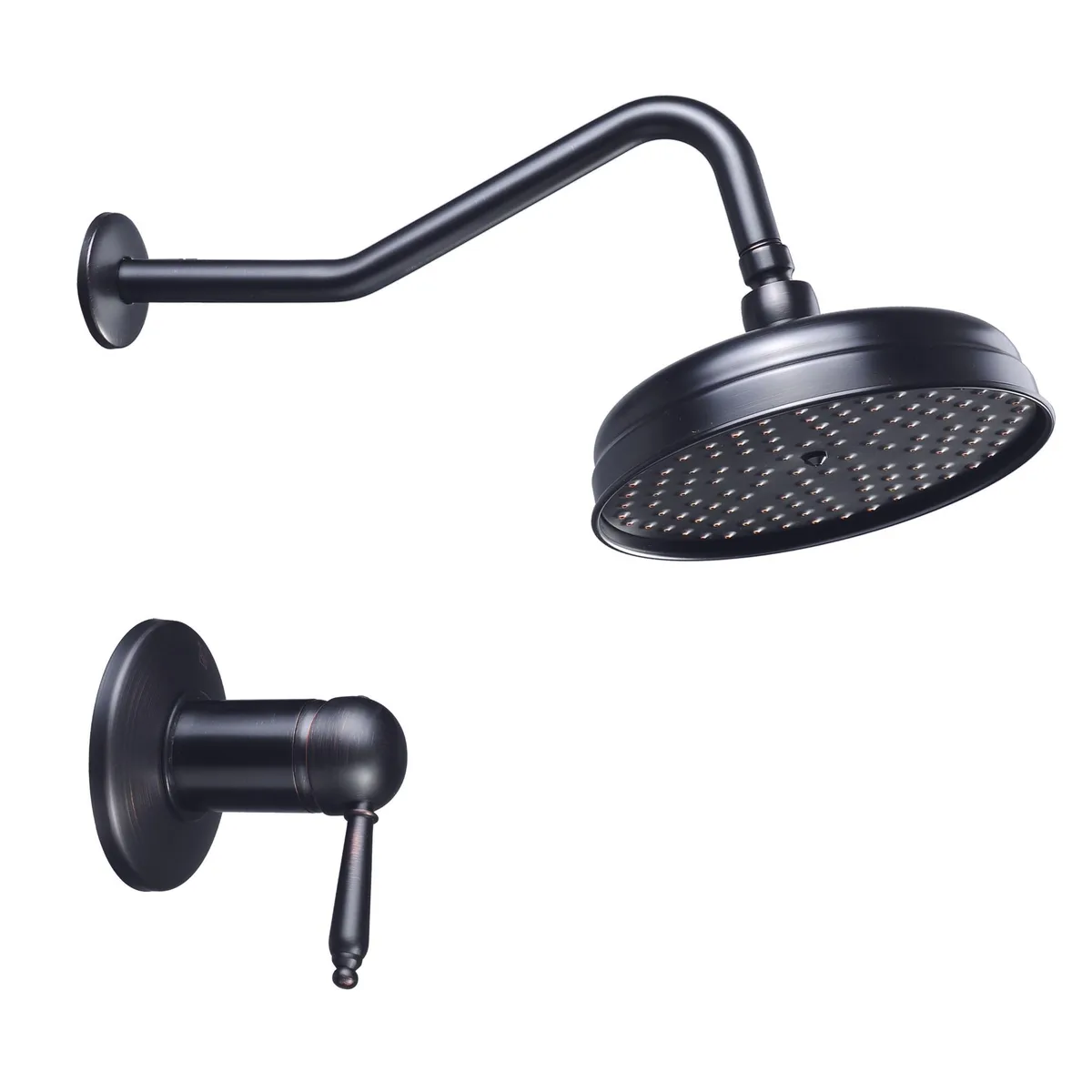 Yescom USA, Inc. Yescom USA, Inc. 81FH2001-13-5T-ORB Wall Mounted Rain Shower Head Bath Faucet Oil Rubbed Bronze — product photo