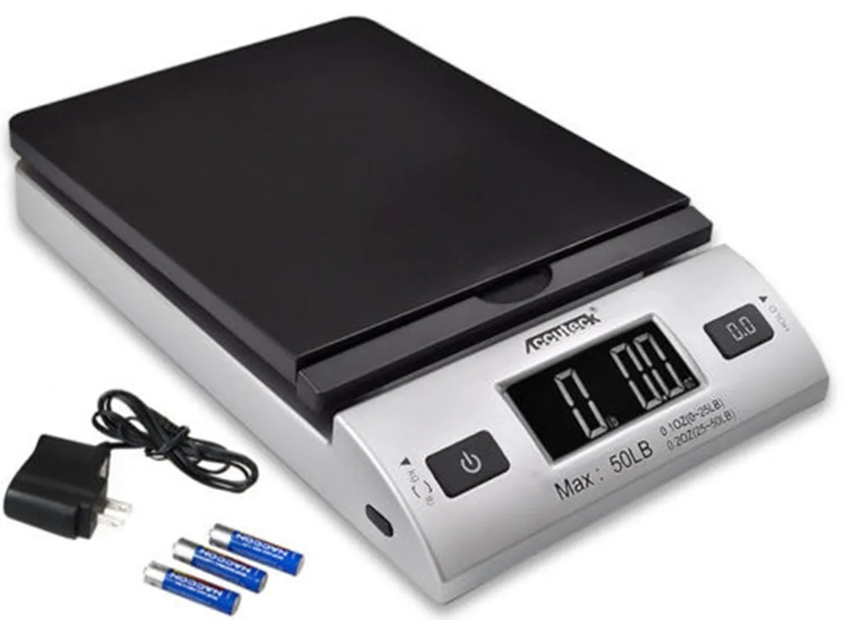 WeighMax Precision Scales WeighMax Precision Scales W-8250-50bs A-Pt 50 lb Digital Shipping Scale — product photo