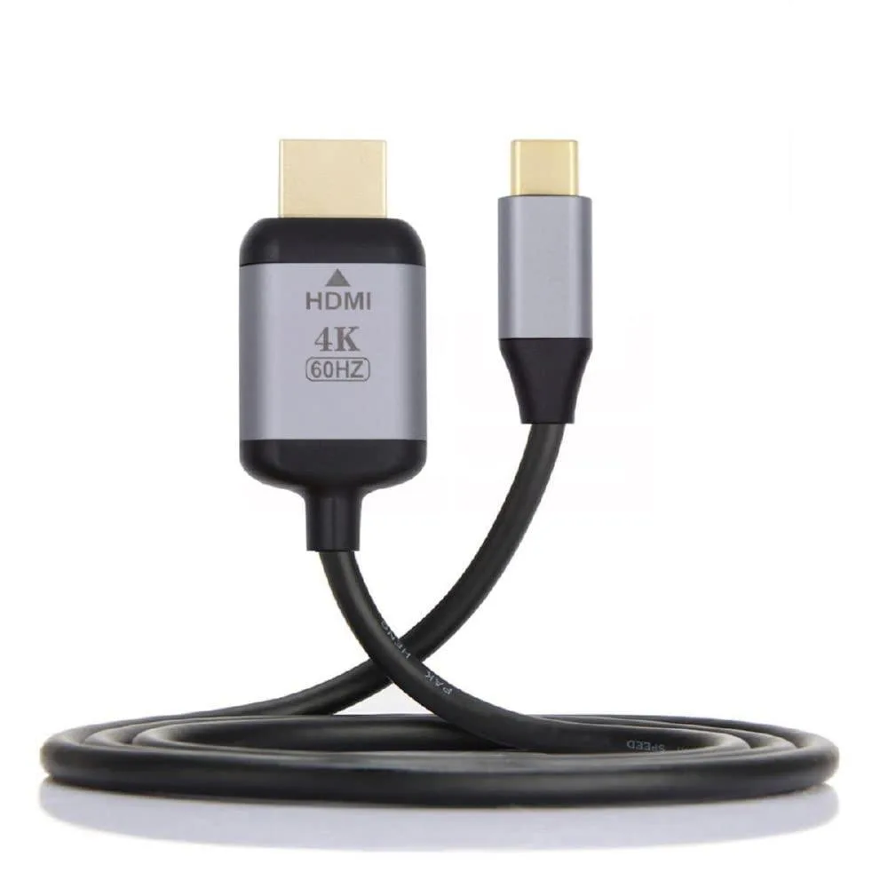 Fervit Fervit USB-C to HDMI 4K 60Hz 1.8m with USB 3.1 Cable — product photo