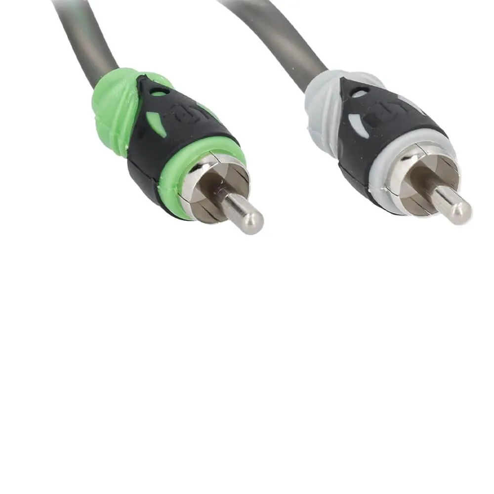 RAPTOR RAPTOR 14 ft PRO SERIES Dual Twist 2 Channel RCA Cable — product photo