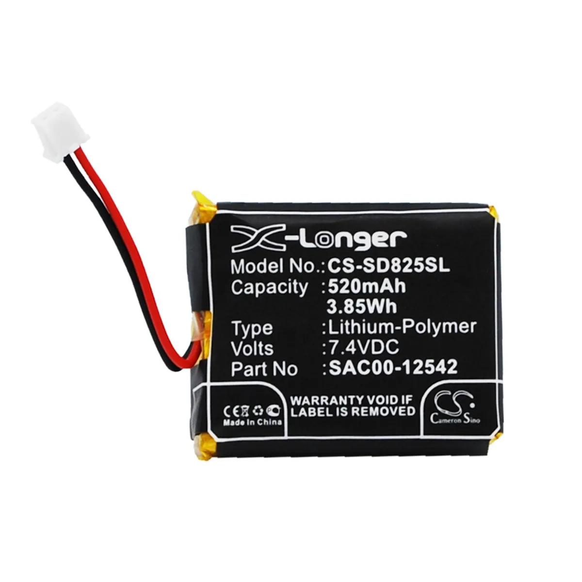 Cameron &amp; Co Cameron &amp; Co DS-CS-SD825SL training aid 7.4V 0.52Ah Li-Polymer black — product photo