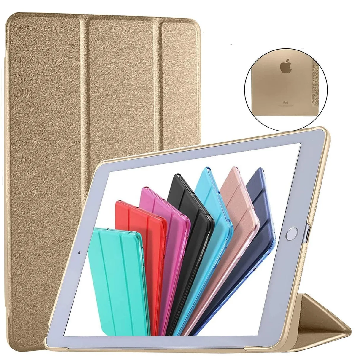 V2 Technologies V2 Technologies iPad Mini 4 7.9 Inch Case Brass Golden 2 in 1 accessory — product photo