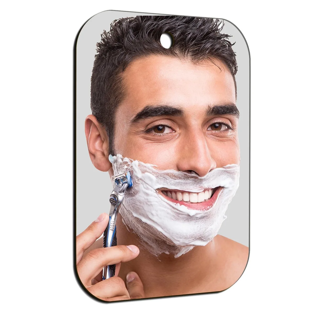 SHATTER MIRROS 2 Pack 6x4 inch Shatterproof Acrylic Bath Mirror — product photo