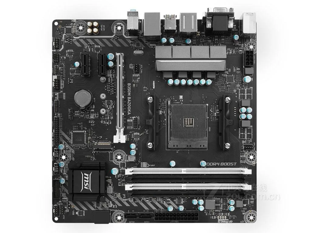 MSI MSI B350M BAZOOKA AMD motherboard — product photo